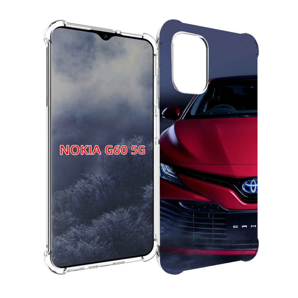 

Чехол MyPads toyota тоиота 1 для Nokia G60 5G, Прозрачный, Tocco