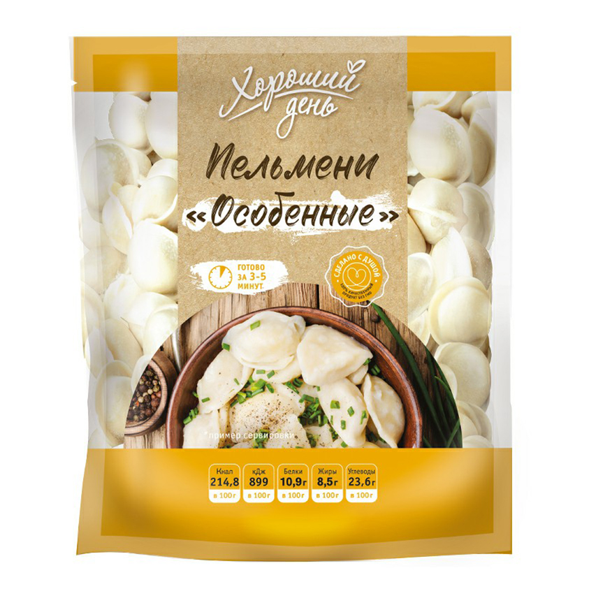 

Пельмени Магнолия Особенные куриные 500 г