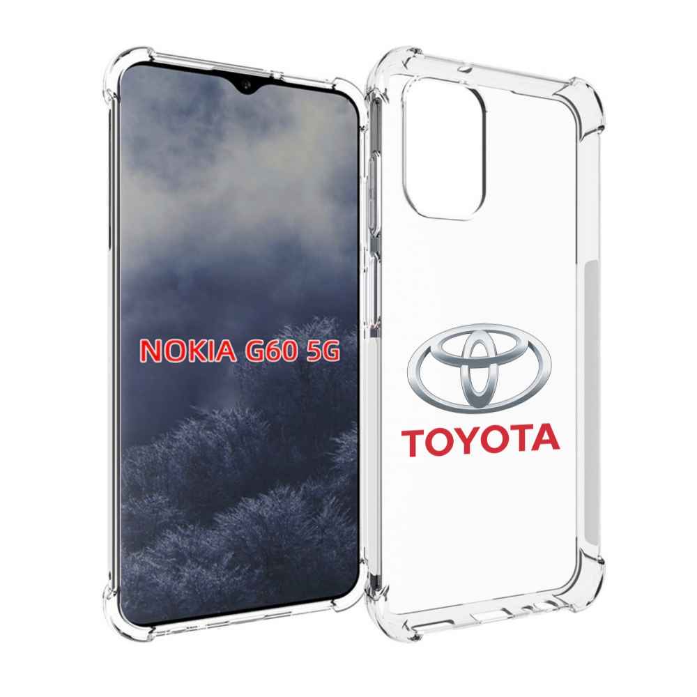 

Чехол MyPads toyota-тоиота-4 мужской для Nokia G60 5G, Прозрачный, Tocco