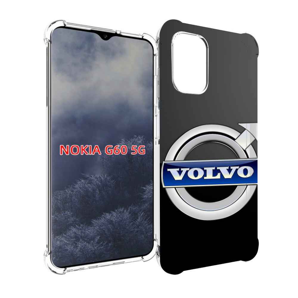 

Чехол MyPads volco вольво 2 мужской для Nokia G60 5G, Прозрачный, Tocco