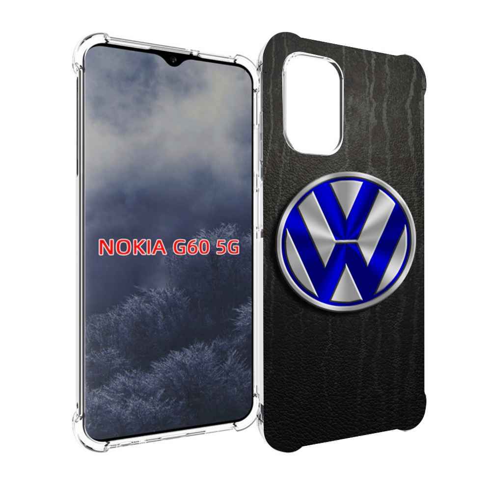 

Чехол MyPads volkwagen-фольксваген-3 для Nokia G60 5G, Прозрачный, Tocco