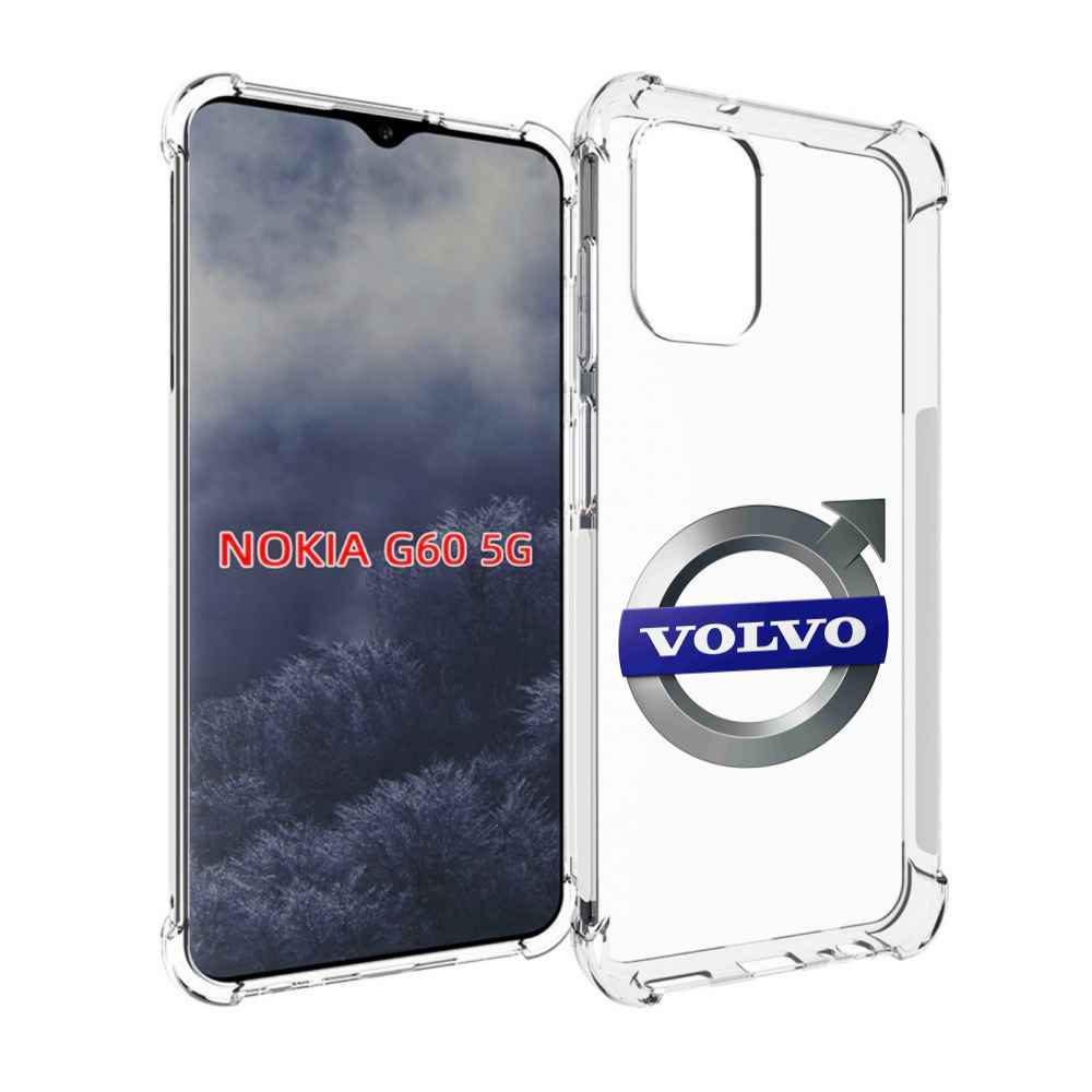 

Чехол MyPads volvo мужской для Nokia G60 5G, Прозрачный, Tocco