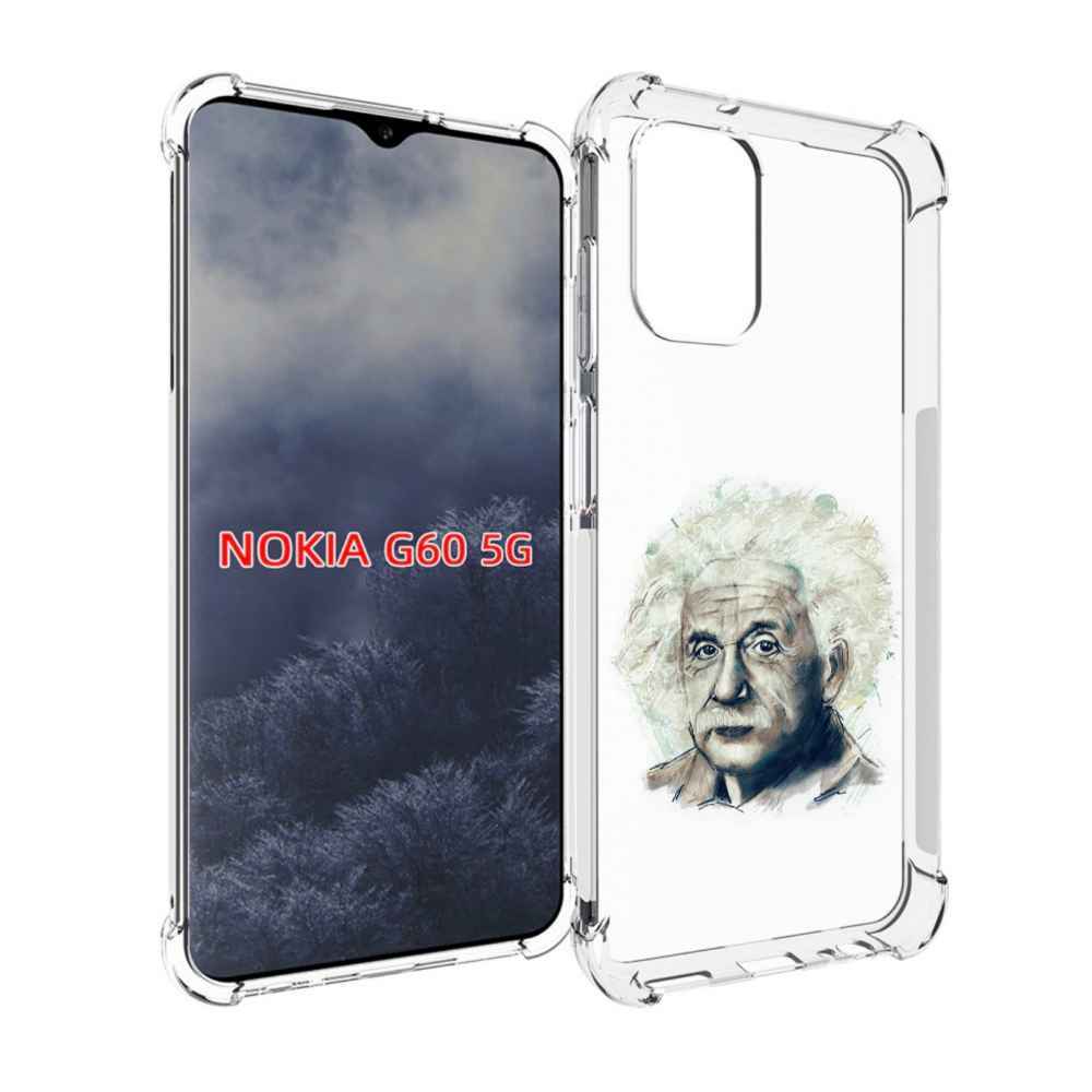 

Чехол MyPads Альберт энштейн для Nokia G60 5G, Прозрачный, Tocco