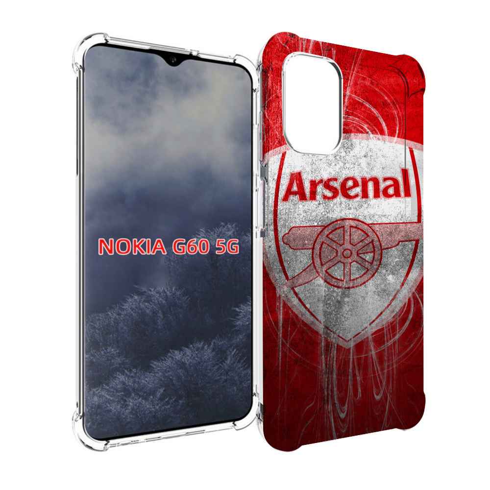

Чехол MyPads Арсенал для Nokia G60 5G, Прозрачный, Tocco