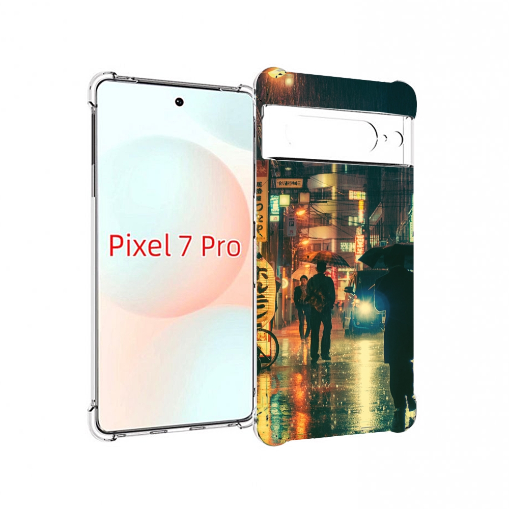 

Чехол Mypads Токио-Сеул Для Google Pixel 7 Pro, Прозрачный, Tocco