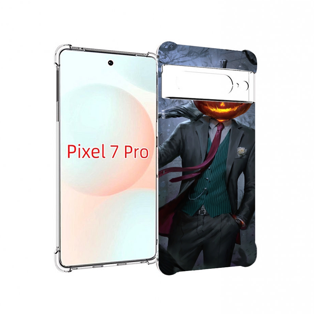 

Чехол Mypads Тыква-Убийца Для Google Pixel 7 Pro, Прозрачный, Tocco