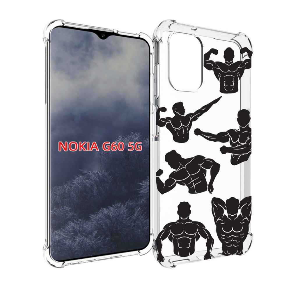 

Чехол MyPads Атлет мужской для Nokia G60 5G, Прозрачный, Tocco