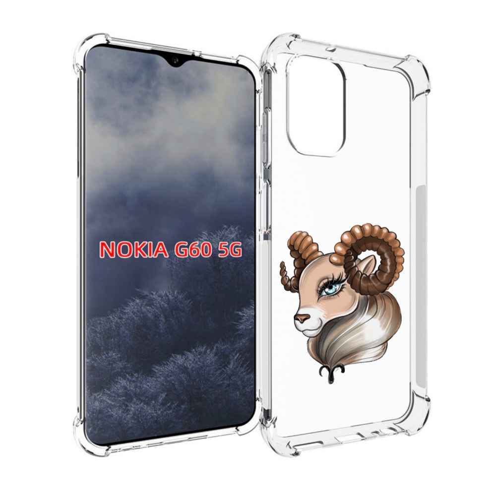 

Чехол MyPads Барашка для Nokia G60 5G, Прозрачный, Tocco
