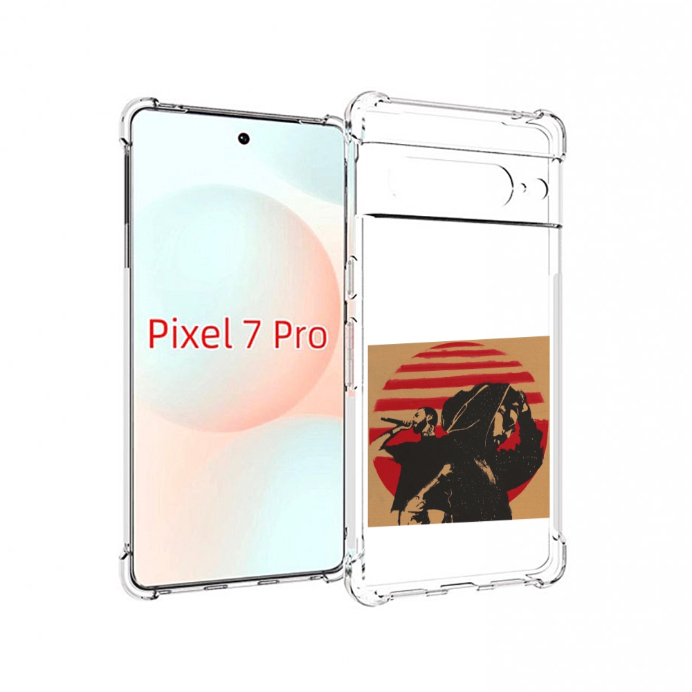 

Чехол Mypads Утопия Мияги И Энди Панда Для Google Pixel 7 Pro, Прозрачный, Tocco