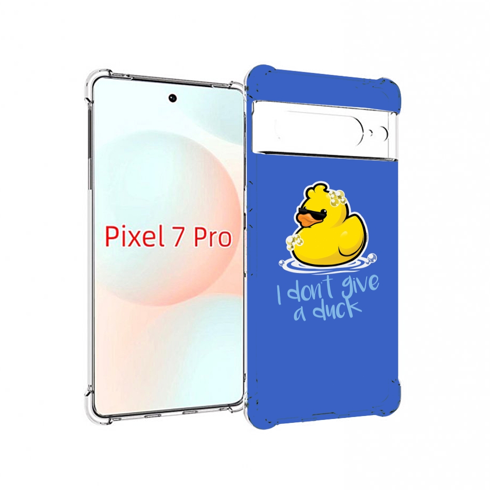

Чехол Mypads Уточка Для Google Pixel 7 Pro, Прозрачный, Tocco