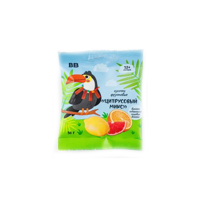 

Пастила ВкусВилл Цитрусовый микс 30 г