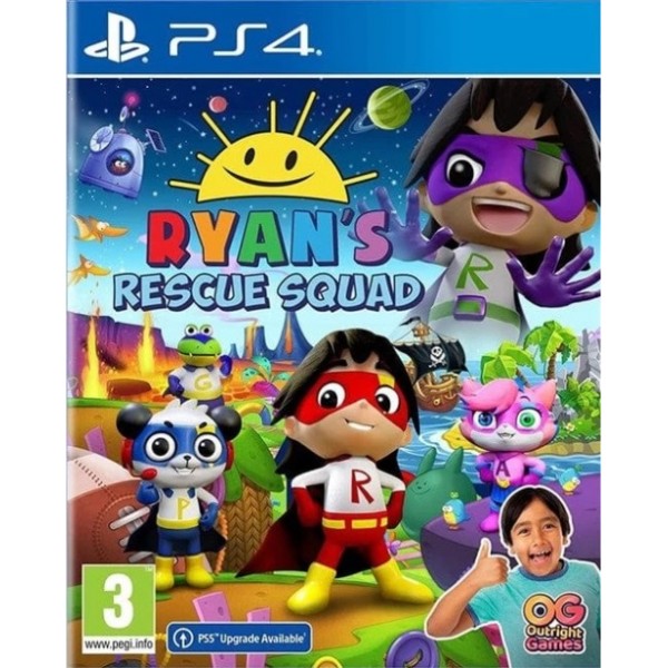 Игра Ryan's Rescue Squad (PS4, полностью на иностранном языке)