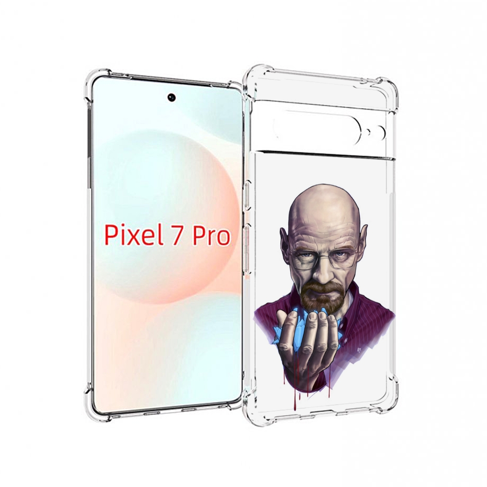 

Чехол Mypads Хайзенберг Для Google Pixel 7 Pro, Прозрачный, Tocco