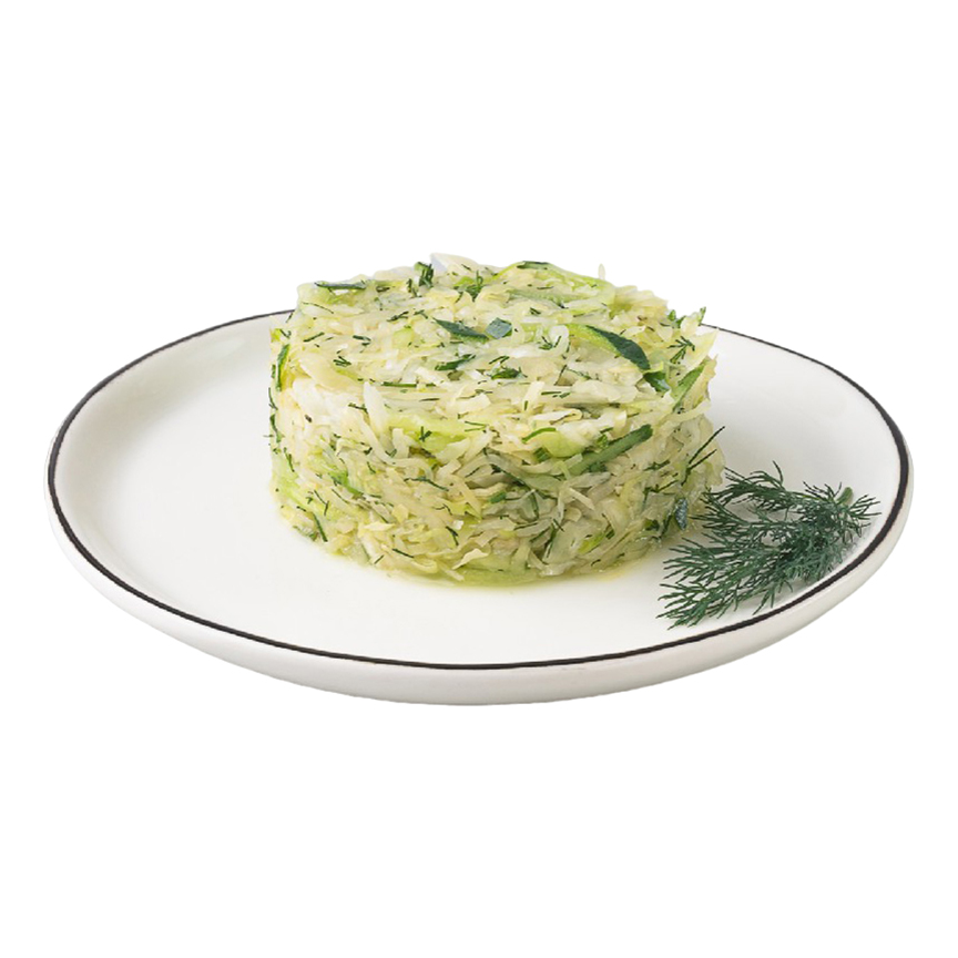 

Салат Магнолия Дачный с капустой и огурцом