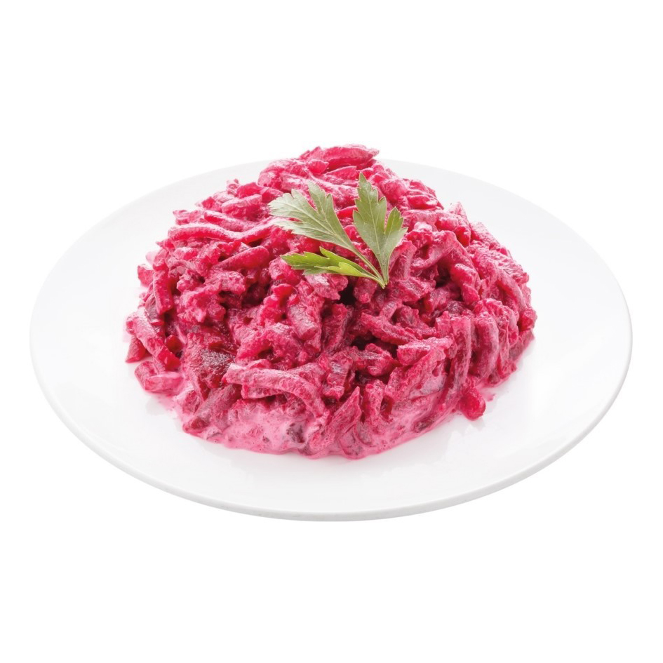 

Салат Магнолия из свеклы с чесноком
