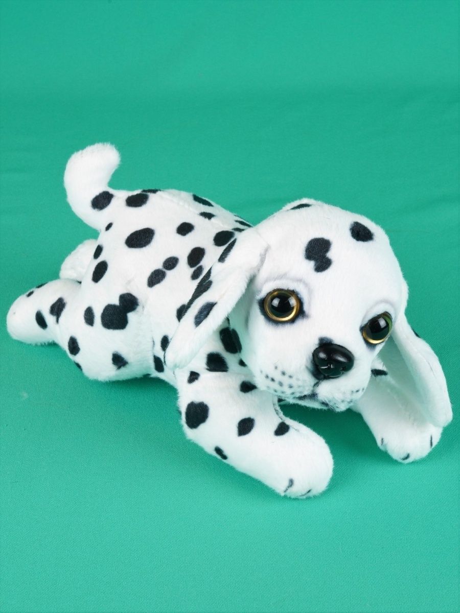 Мягкая игрушка АКИМБО КИТ Долматин щенок реалистичный 25 см