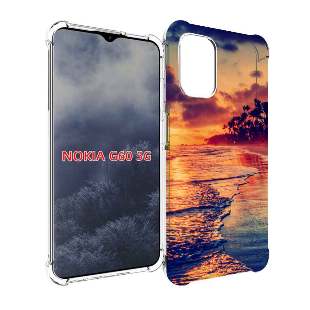 

Чехол MyPads Берег для Nokia G60 5G, Прозрачный, Tocco