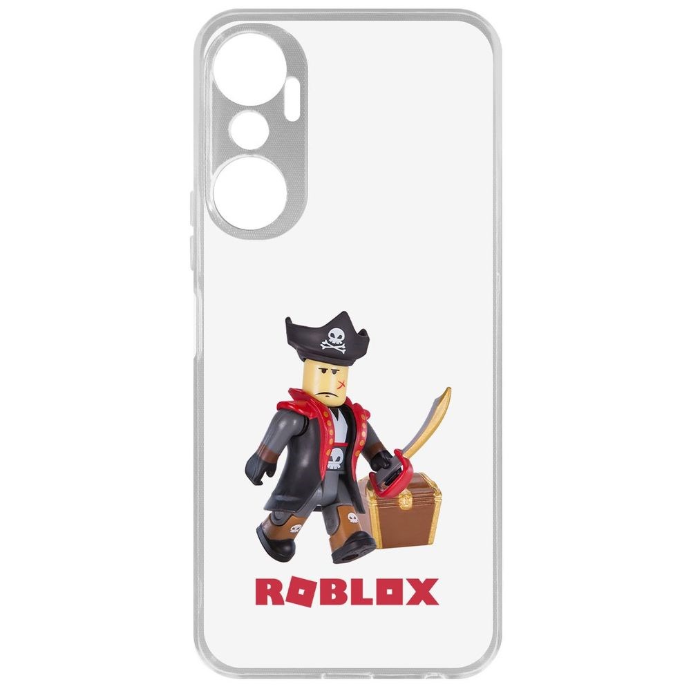 

Чехол-накладка Кейс Roblox-Капитан Ярость для Infinix Hot 20, Прозрачный