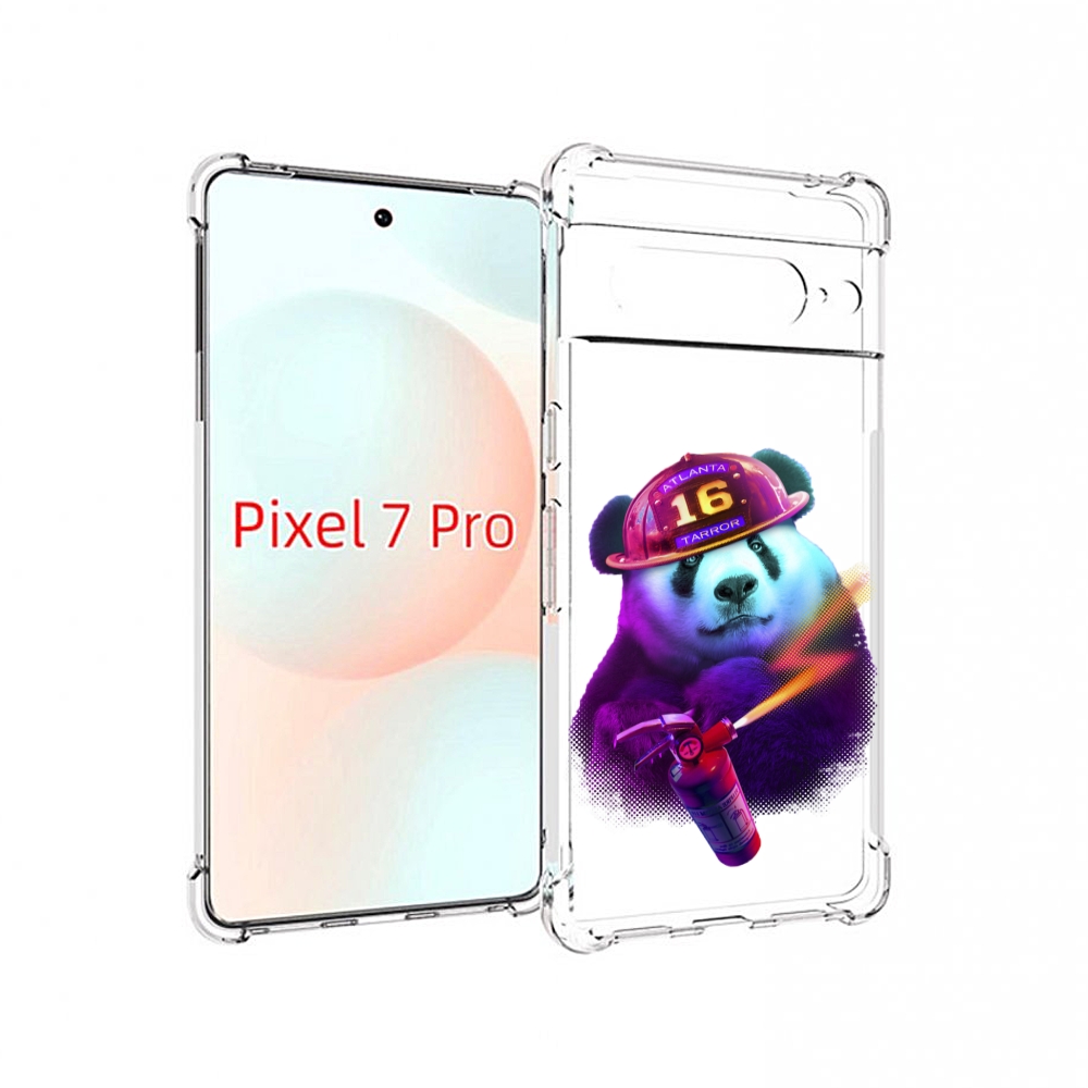 

Чехол Mypads Яркая Панда Детский Для Google Pixel 7 Pro, Прозрачный, Tocco