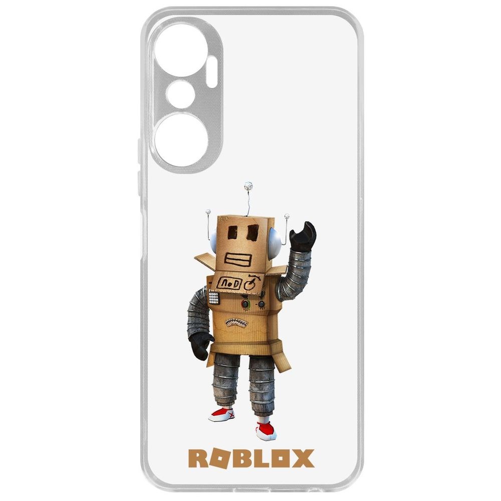 

Чехол-накладка Кейс Roblox-Мистер Робот для Infinix Hot 20, Прозрачный