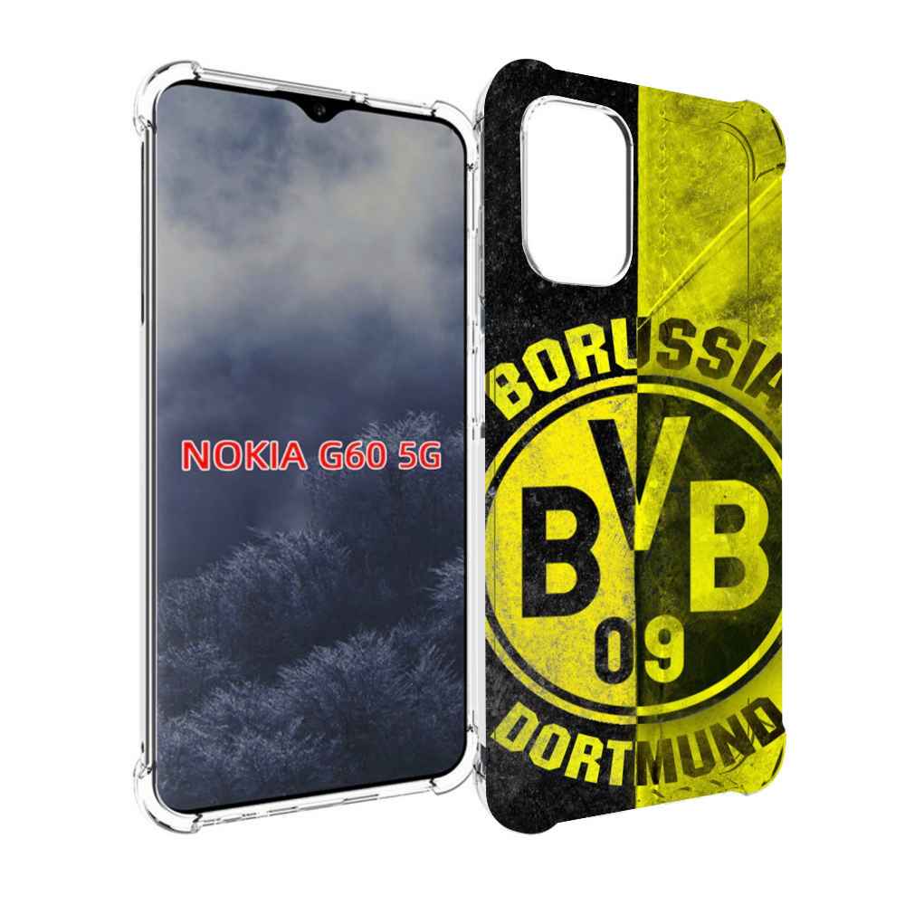 

Чехол MyPads Боруссия мужской для Nokia G60 5G, Прозрачный, Tocco
