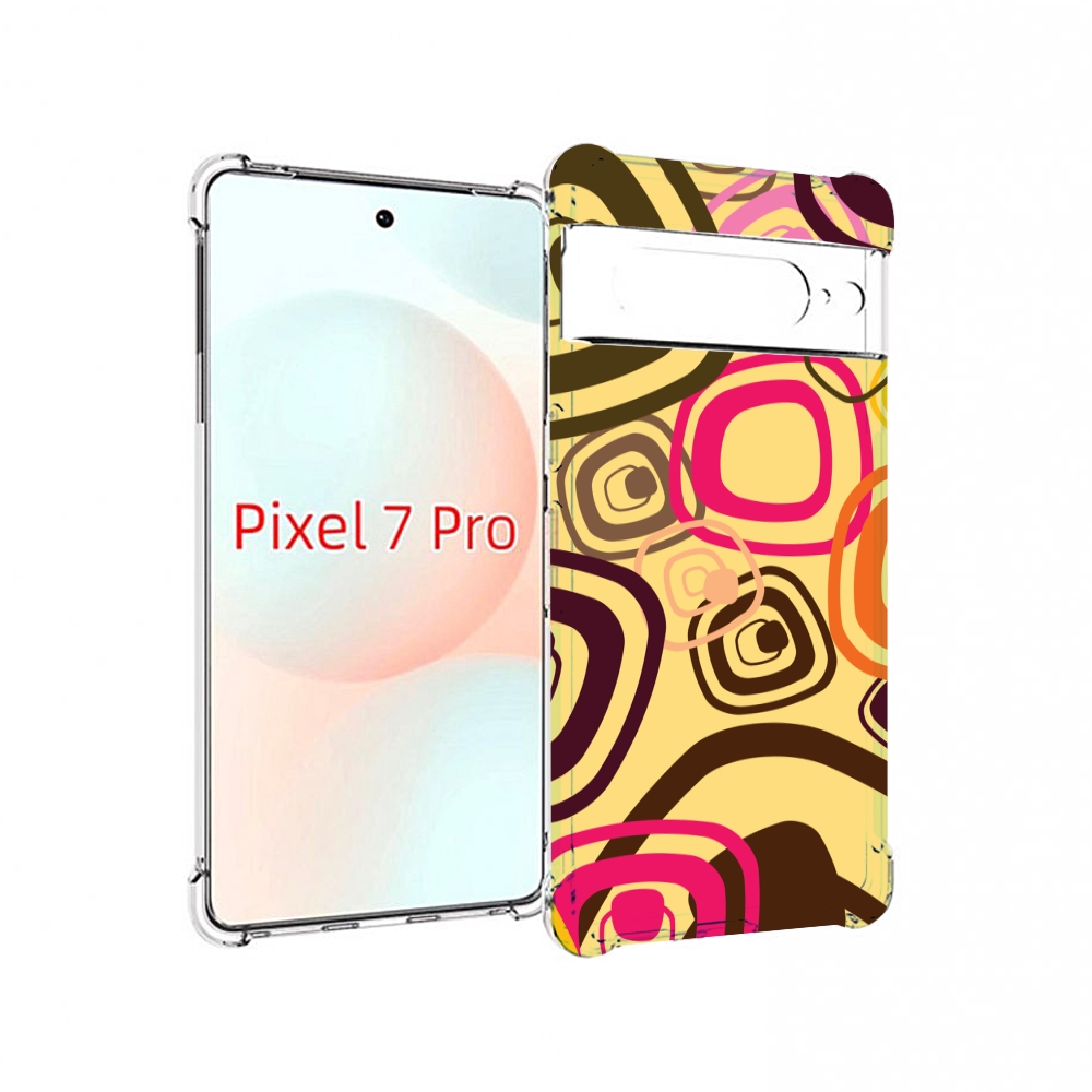 

Чехол Mypads Абстракция-На-Желтом-Фоне Для Google Pixel 7 Pro, Прозрачный, Tocco