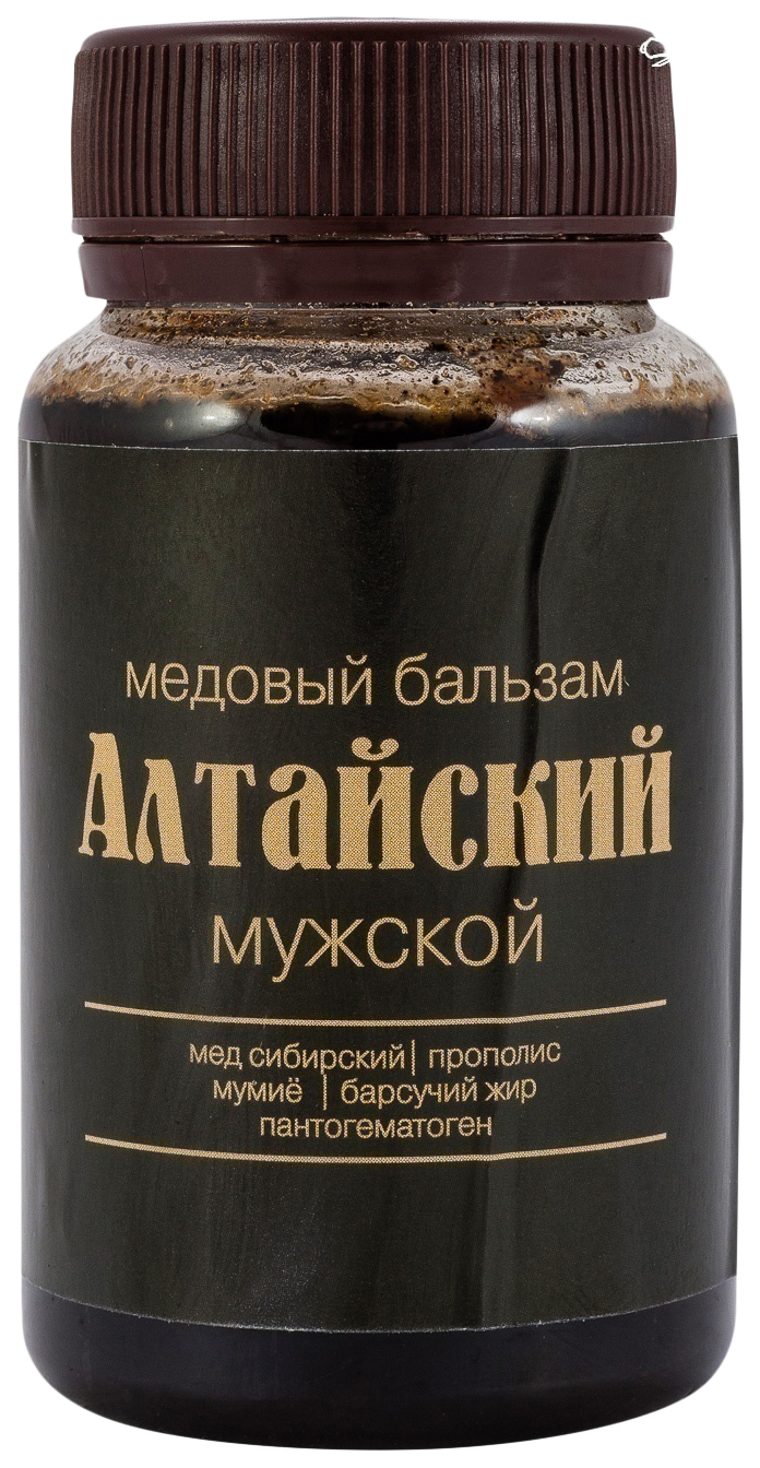 

Бальзам медовый Алтайский 140 г ПЭТ АлтайФлора, Бальзам медовый Алтайский