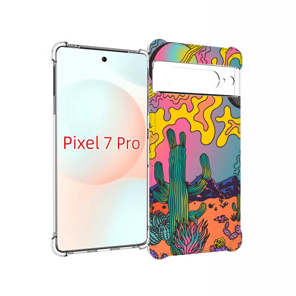 

Чехол Mypads Акварельные Рисунки Для Google Pixel 7 Pro, Прозрачный, Tocco