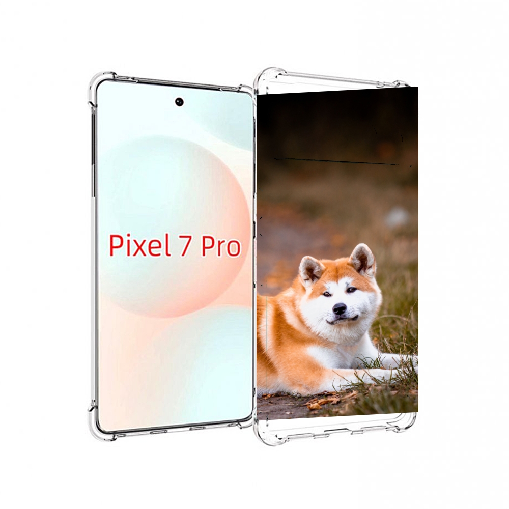 

Чехол Mypads Акита Ину Для Google Pixel 7 Pro, Прозрачный, Tocco