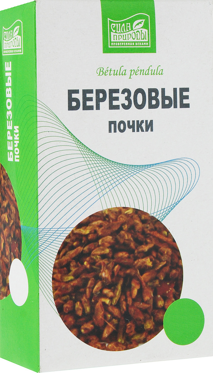 

Березовая почка 30 г Напитки Сила природы, Березовая почка