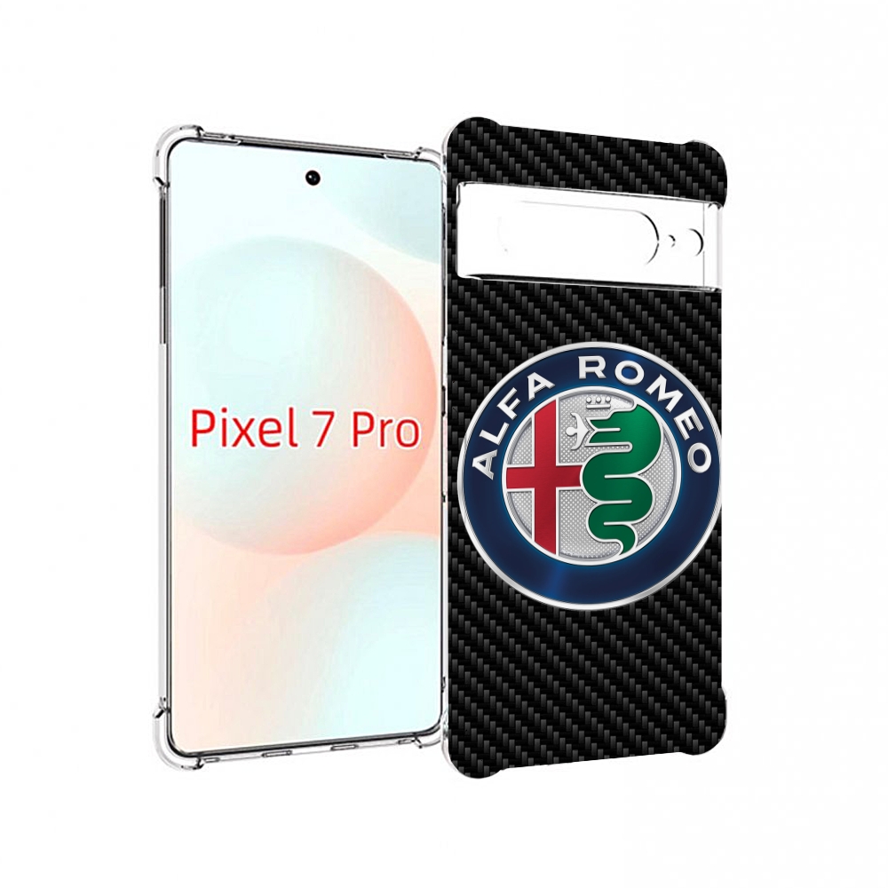 

Чехол Mypads Альфа-Ромео Мужской Для Google Pixel 7 Pro, Прозрачный, Tocco