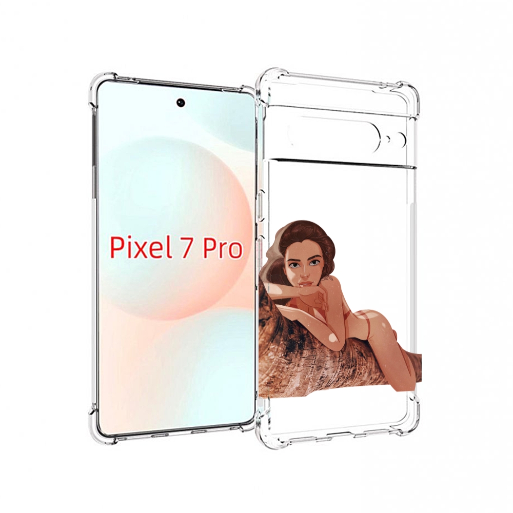 

Чехол Mypads Амазонка-На-Дереве Для Google Pixel 7 Pro, Прозрачный, Tocco