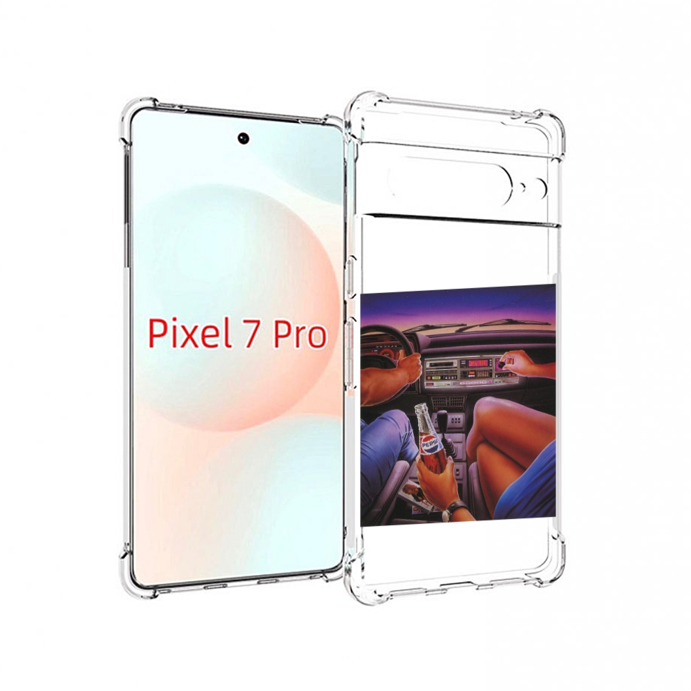 

Чехол Mypads Американская Машина Салон Для Google Pixel 7 Pro, Прозрачный, Tocco