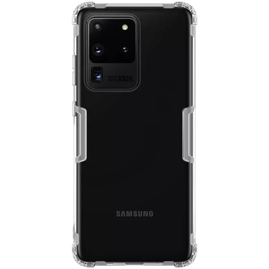 

Чехол Nillkin Nature для Samsung Galaxy S20 Ultra силиконовый, прозрачный, Nature