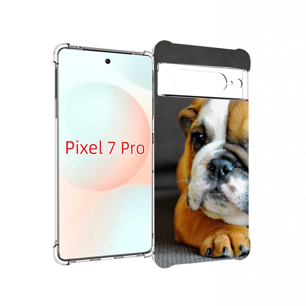 

Чехол Mypads АнглииСкии Бульдор Для Google Pixel 7 Pro, Прозрачный, Tocco
