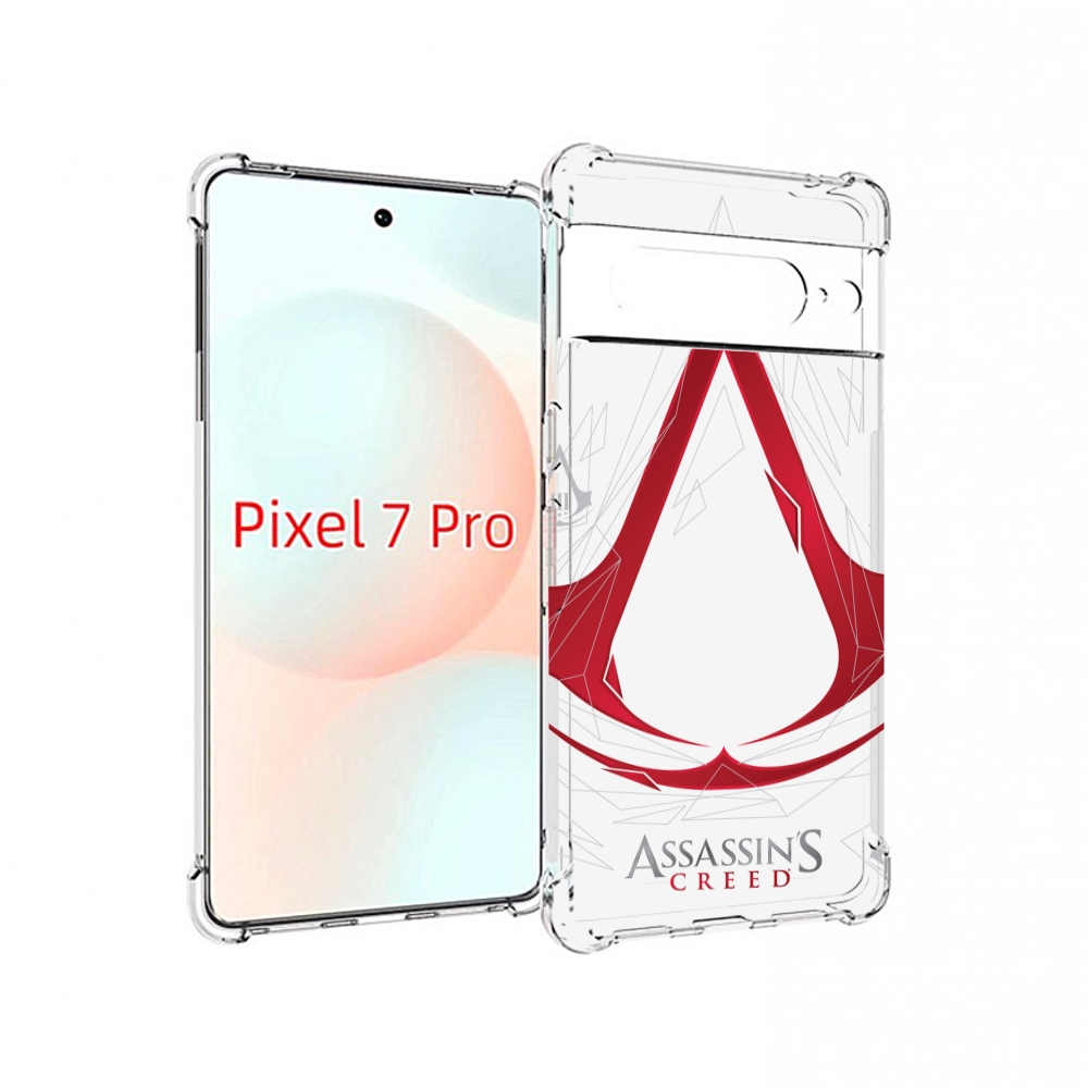 

Чехол Mypads Ассасин-Крид-Знак Для Google Pixel 7 Pro, Прозрачный, Tocco
