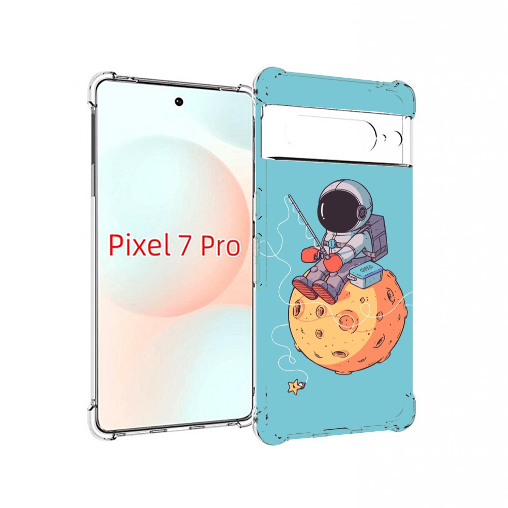 

Чехол Mypads Астронавт Ловит Звезду Для Google Pixel 7 Pro, Прозрачный, Tocco
