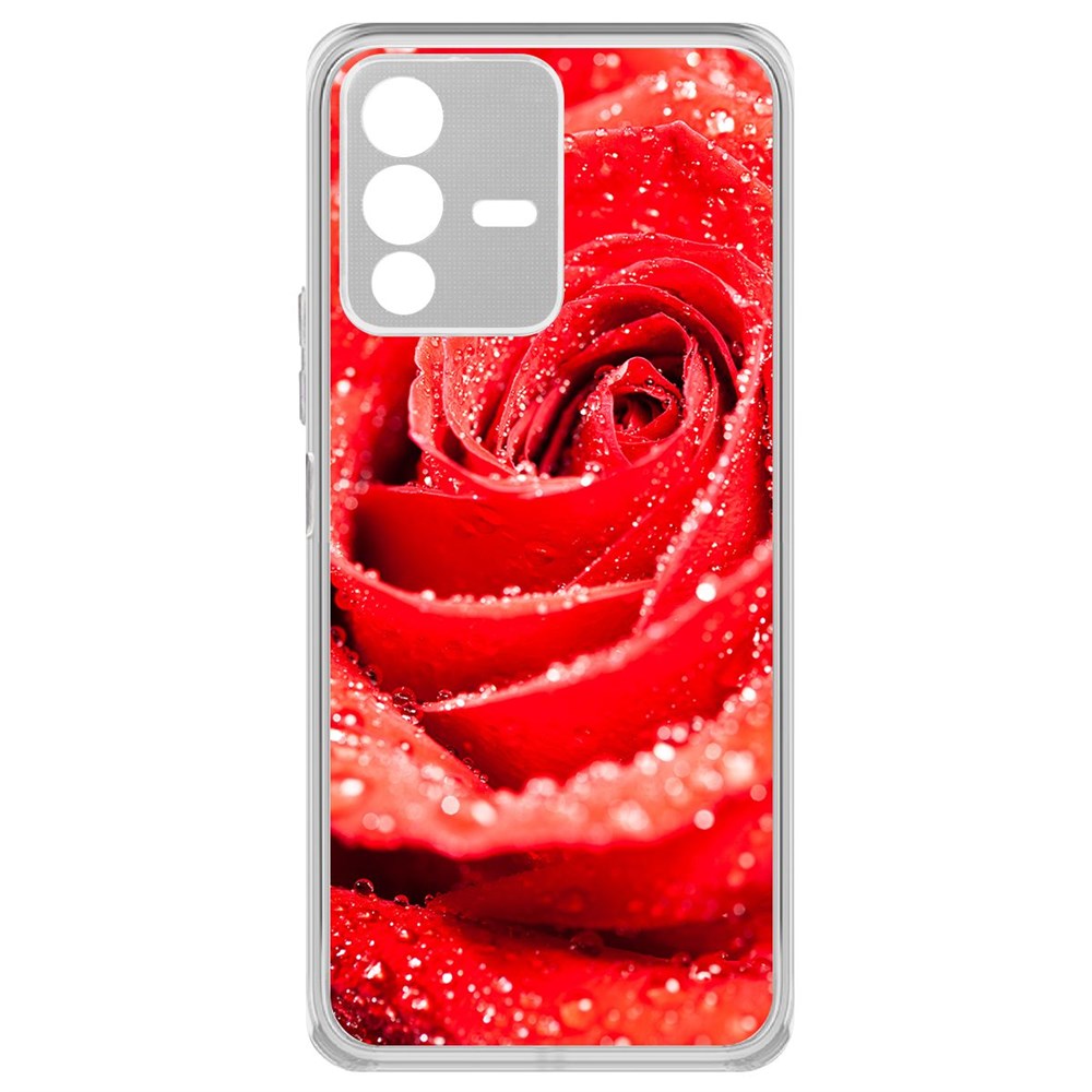 

Чехол-накладка Роза для Vivo V23 5G, Прозрачный