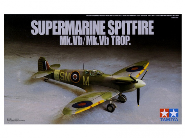 фото Сборная модель 60756 tamiya 1/72 spitfire мк.vb/mk.vb trop.