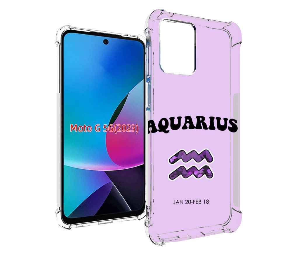 

Чехол MyPads знак зодиака водолей 4 для MOTO G 5G 2023, Tocco