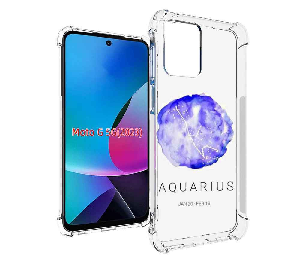 

Чехол MyPads знак зодиака водолей 5 для MOTO G 5G 2023, Tocco