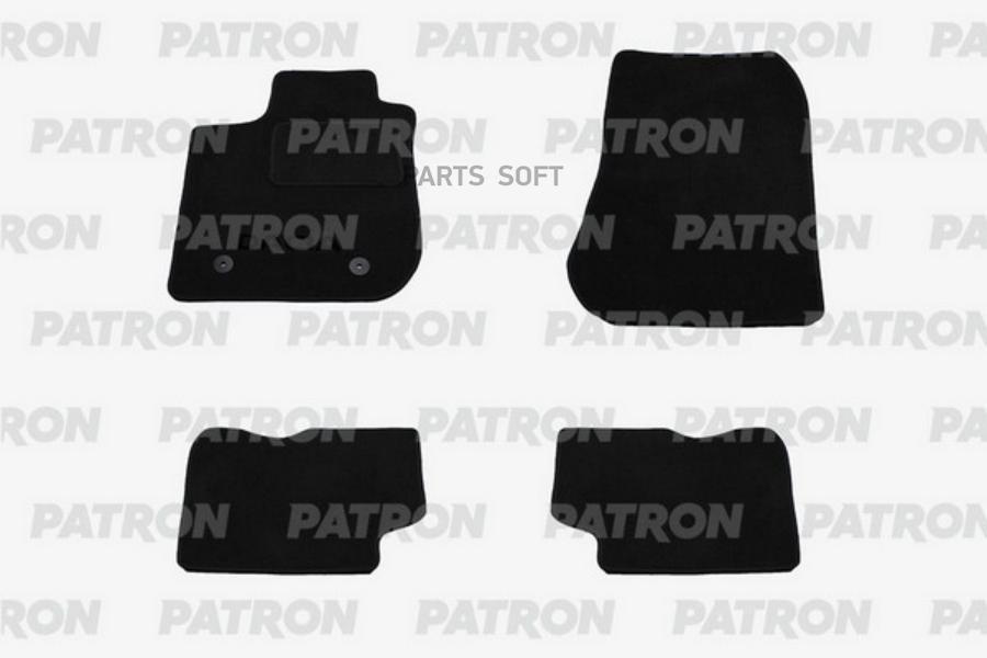 

PATRON PCC-DCA001 к-кт автомобильных ковриков текстильных DACIA Logan 2012-2018 1шт