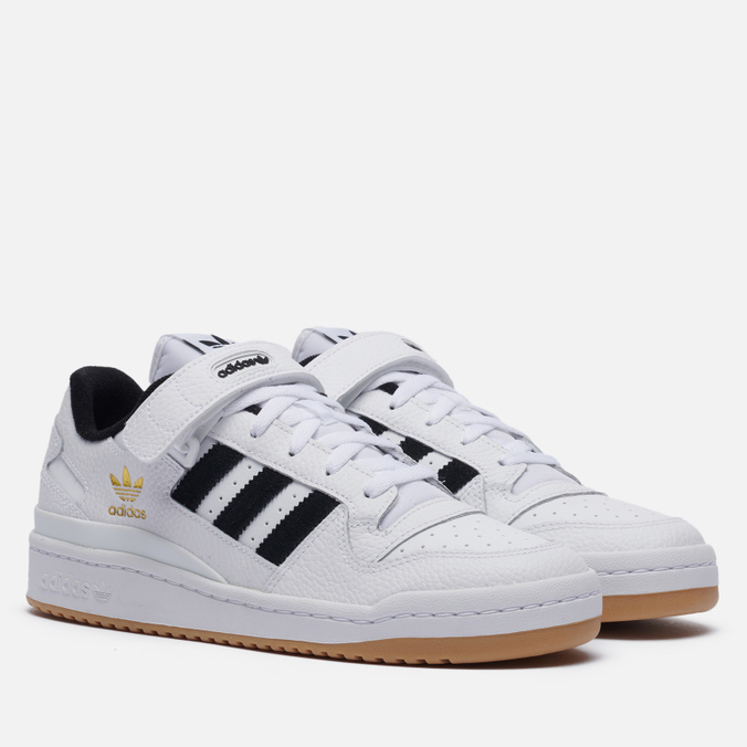 фото Кроссовки женские adidas forum low белые 45.5 eu