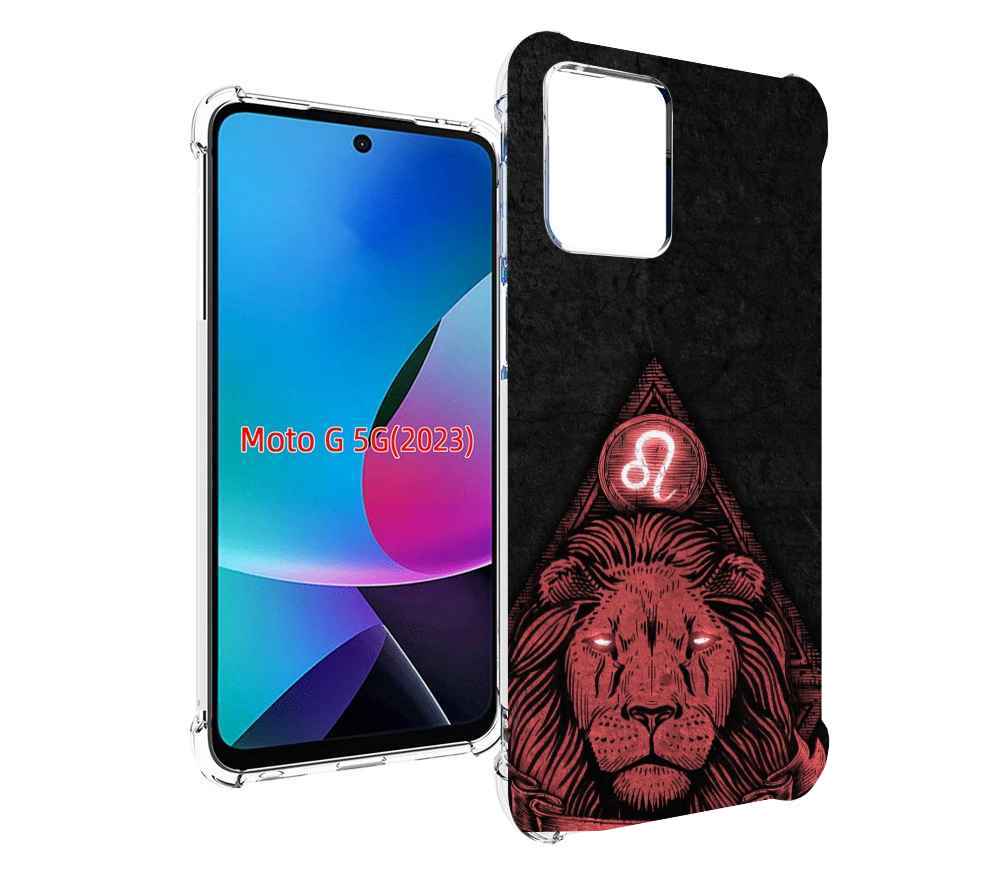 

Чехол MyPads знак зодиака лев 4 для MOTO G 5G 2023, Tocco