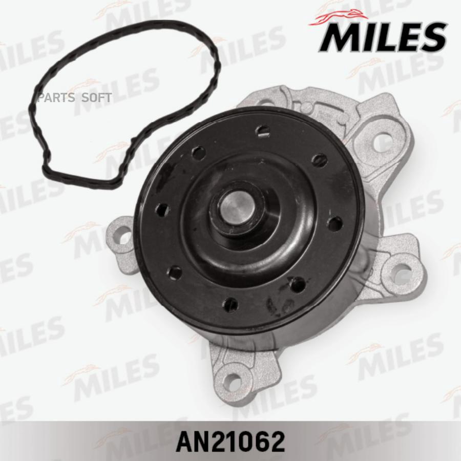 MILES Насос водяной TOYOTA AURIS/YARIS 1.6/1.8 07- 100053773627