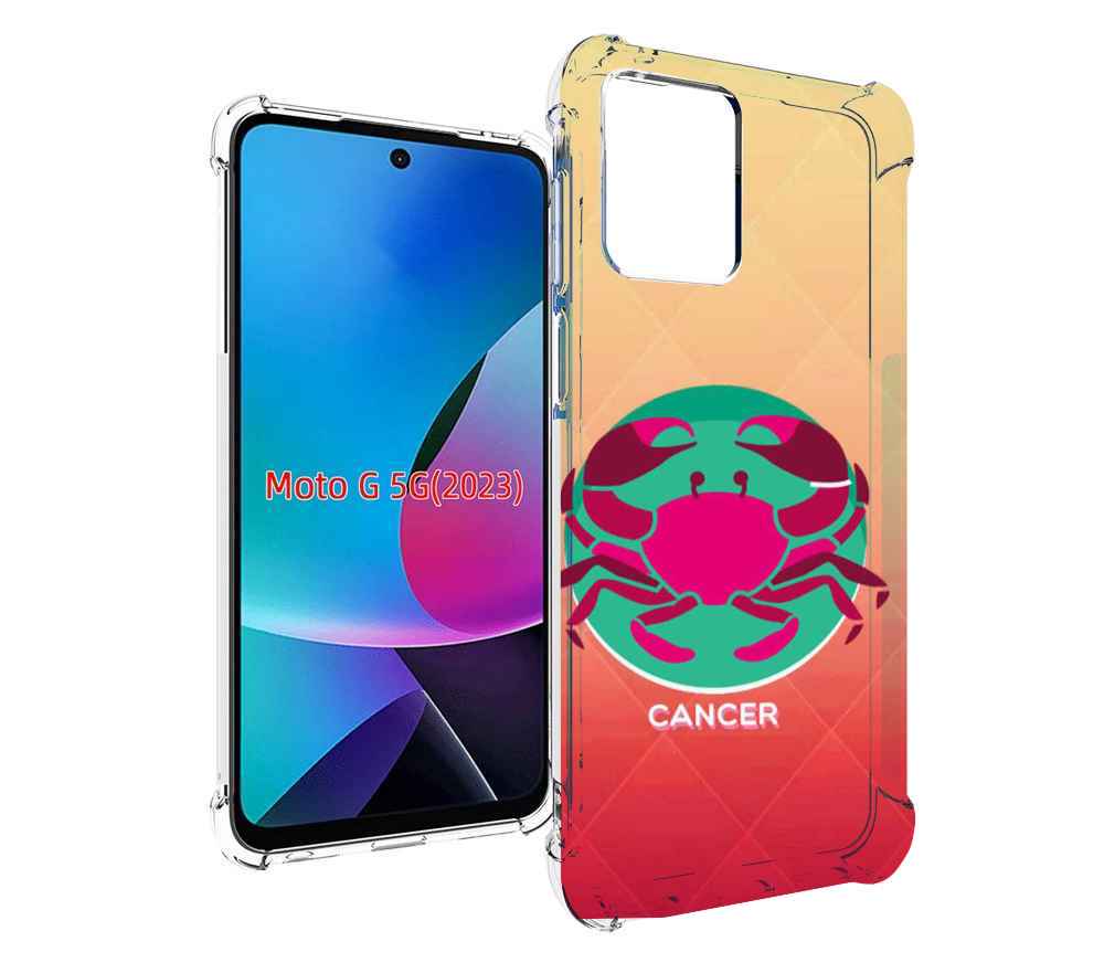 

Чехол MyPads знак зодиака рак 4 для MOTO G 5G 2023, Tocco