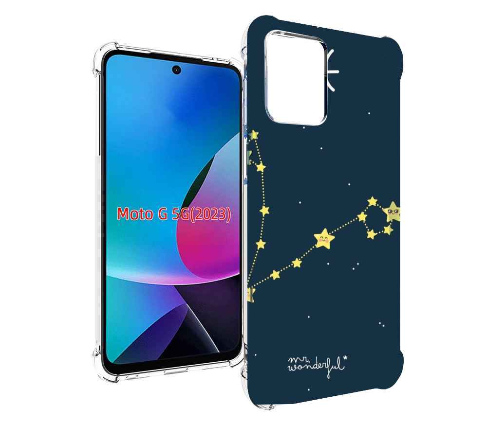 

Чехол MyPads знак зодиака рыбы 1 для MOTO G 5G 2023, Tocco