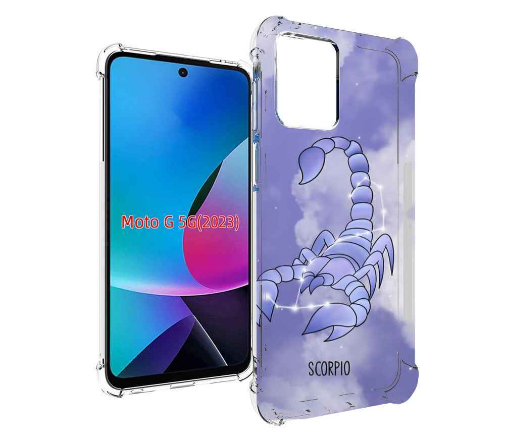

Чехол MyPads знак зодиака скорпион 2 для MOTO G 5G 2023, Tocco