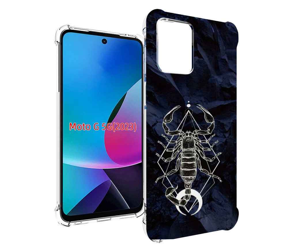 

Чехол MyPads знак зодиака скорпион 3 для MOTO G 5G 2023, Tocco