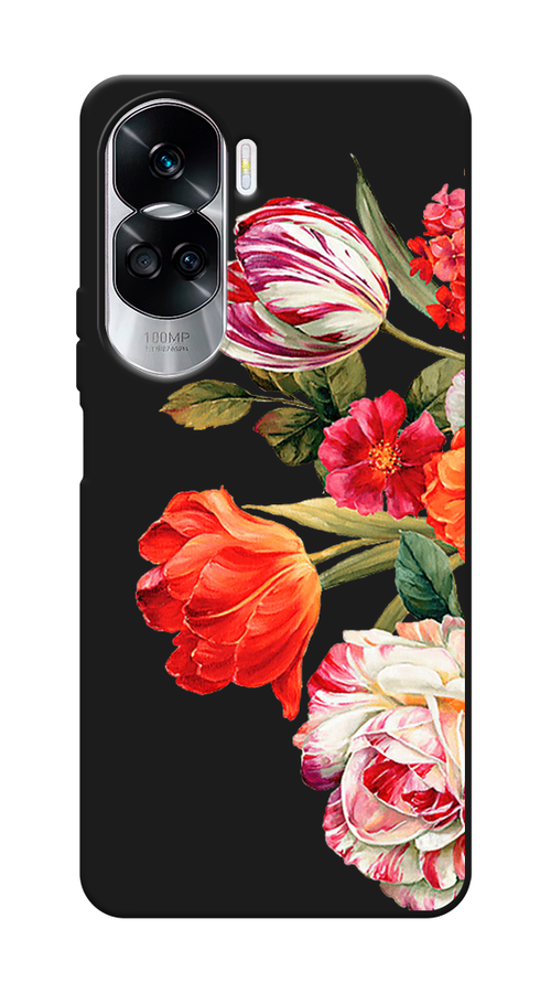 

Чехол Awog на Honor 90 Lite "Весенний букет", Красный;розовый;зеленый, 6122352-1